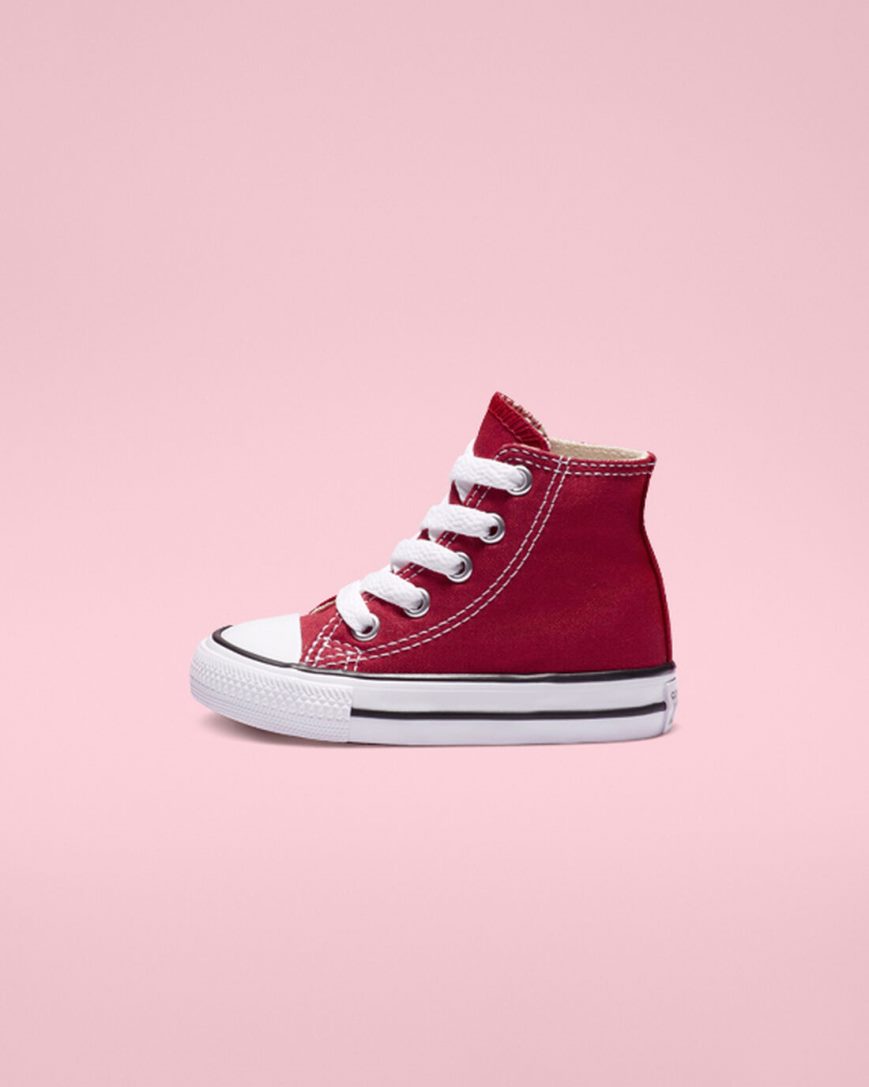 Tenisky Vysoke Converse Chuck Taylor All Star Klasické Dievcenske Červené | SK OCJRX5